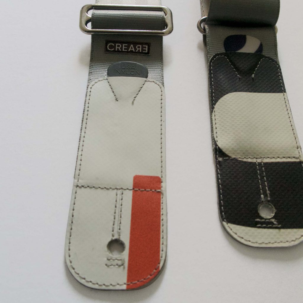 www.crearebags.com eco guitar strap c